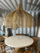 Rotan hanglamp BLOEM - 60 cm - natuurlijke kleur