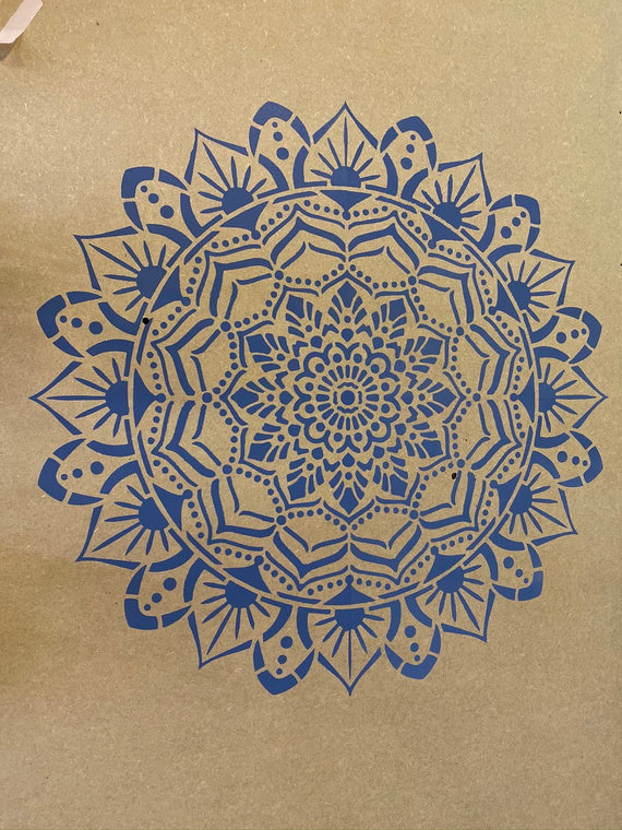 Ibiza Vibe - Mandala Wall Stencil