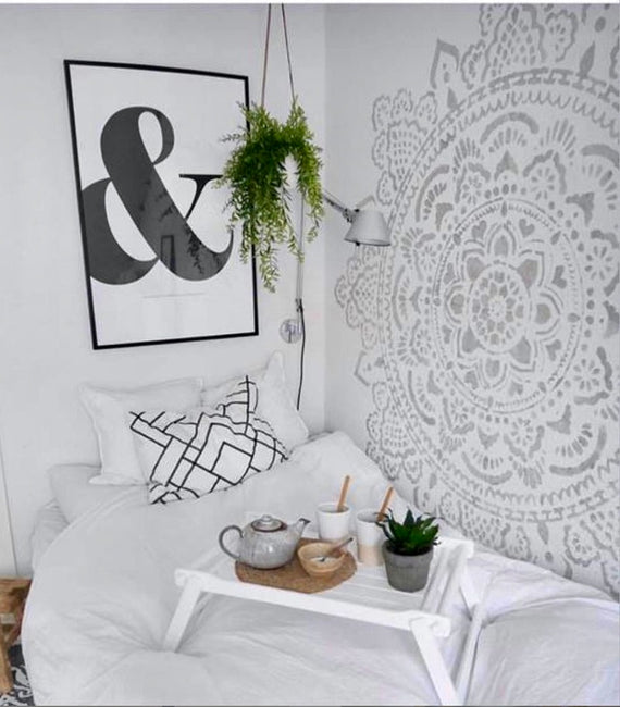 Ibiza Vibe - Mandala Wall Stencil